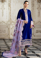 Winter Collection - Zainab Chottani - Velvet Unstitched 24 - D#2 - Sifra