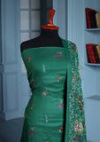 Winter Collection - Riwaj - Pashmina Embroidered Suit - Volume II - D#14 (A)