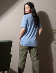 Pret - Moven - Round Neck T-Shirt - Blue
