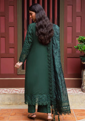 Winter - Marjjan - Bella 25 - Embroidered Karandi - MWK#37 B - GREEN