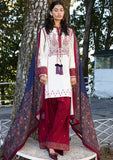 Winter Collection - Jugnu by Hussain Rehar - Autumn Winter - Rouge