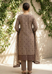 Formals - Riwaj - Fancy Bamber Chiffon - 2 Pcs Suit - CBD#11 - Chocolate