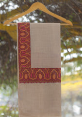 Pashmina Emboridered Shawl D - 167 - SKIN