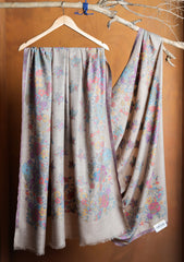 Pashmina Jamawar Shawl D#99 - Skin