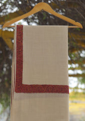 Pashmina Emboridered Shawl D - 170 - SKIN