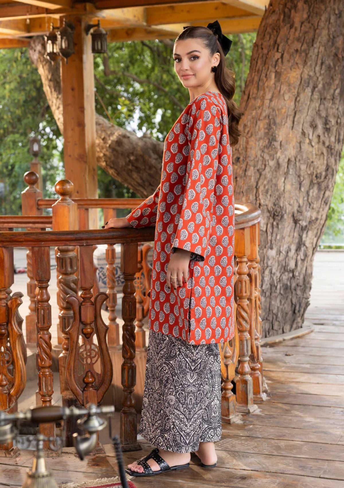 Pret Collection - Tana Bana - Maasai - Printed Khaddar - MSV1#06583