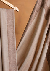 Pashmina Embroidered Border Shawl D#01 - Skin