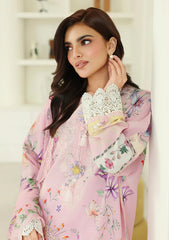 Lawn - Roheenaz - Petals In Print 26 - RUNSS#909 - Pink Veil