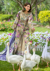 Lawn - Elaf Premium - Bridgerton Prints 26 - EPB#04A - GIARDINO