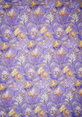 Digital Printed Lawn Fabric - D#19305