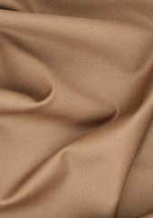 Scabal Burssels Suiting 260's Llightweight Wool Fabric - D Camel
