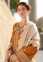 Winter - Rang Rasiya - Carnation 25 - Luxury Shawl Edit - CWD#07 - Cappuccino