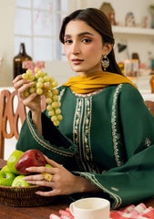 Winter - Humdum - Onora Embroidered Khaddar 26 - D#10