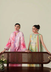 Lawn - Roheenaz - Rosette Unstitched 26 - RUNSS25#62A - PETAL WHISPERS