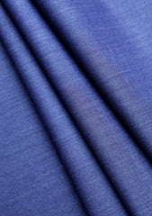 Reda Super 130's Wool Fabric - P Blue