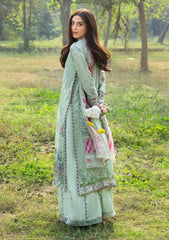 Lawn - Elaf Premium - Chikankari Prints 26 - ERC-7B - NAHL