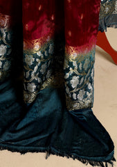 Formals - Fancy Closet - 2 pcs Suit - Chiffon Jamawar D#76 Zink