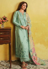 Lawn Collection - Seran - Afsanah - Unstitched - D#12 - Mushk