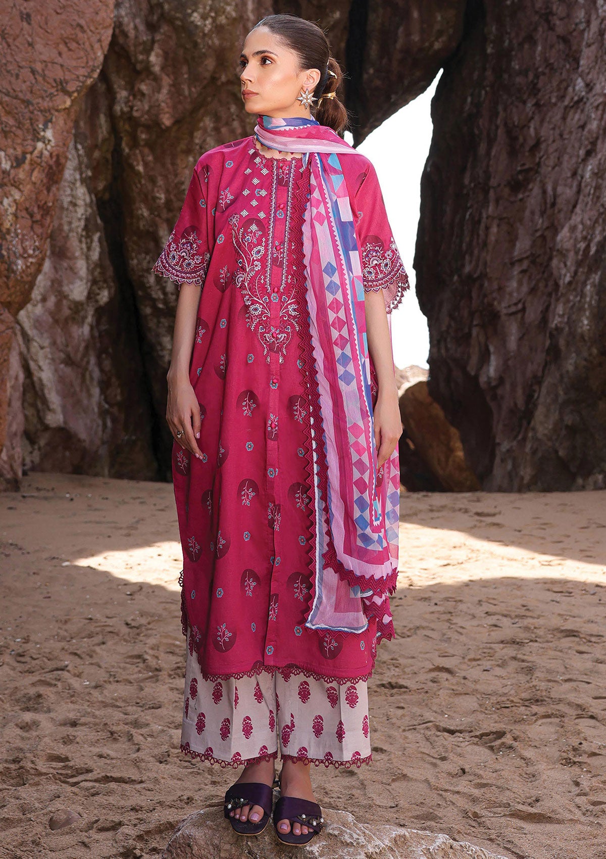Lawn Collection - Ayzel - Tropicana - AZL#03 - LENORA