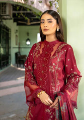 Lawn Collection - Norans -  Festive Eid - NE24#12 - DEEP ROMANCE