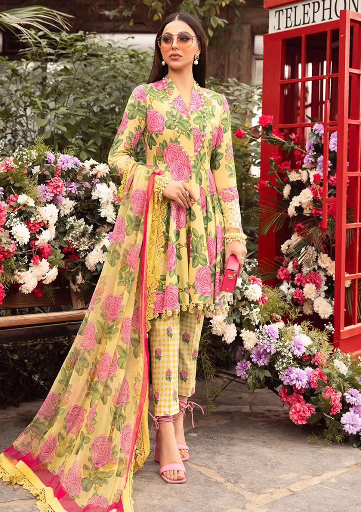 Lawn Collection - Maria B - M Prints - Spring Summer - MM24#3 A