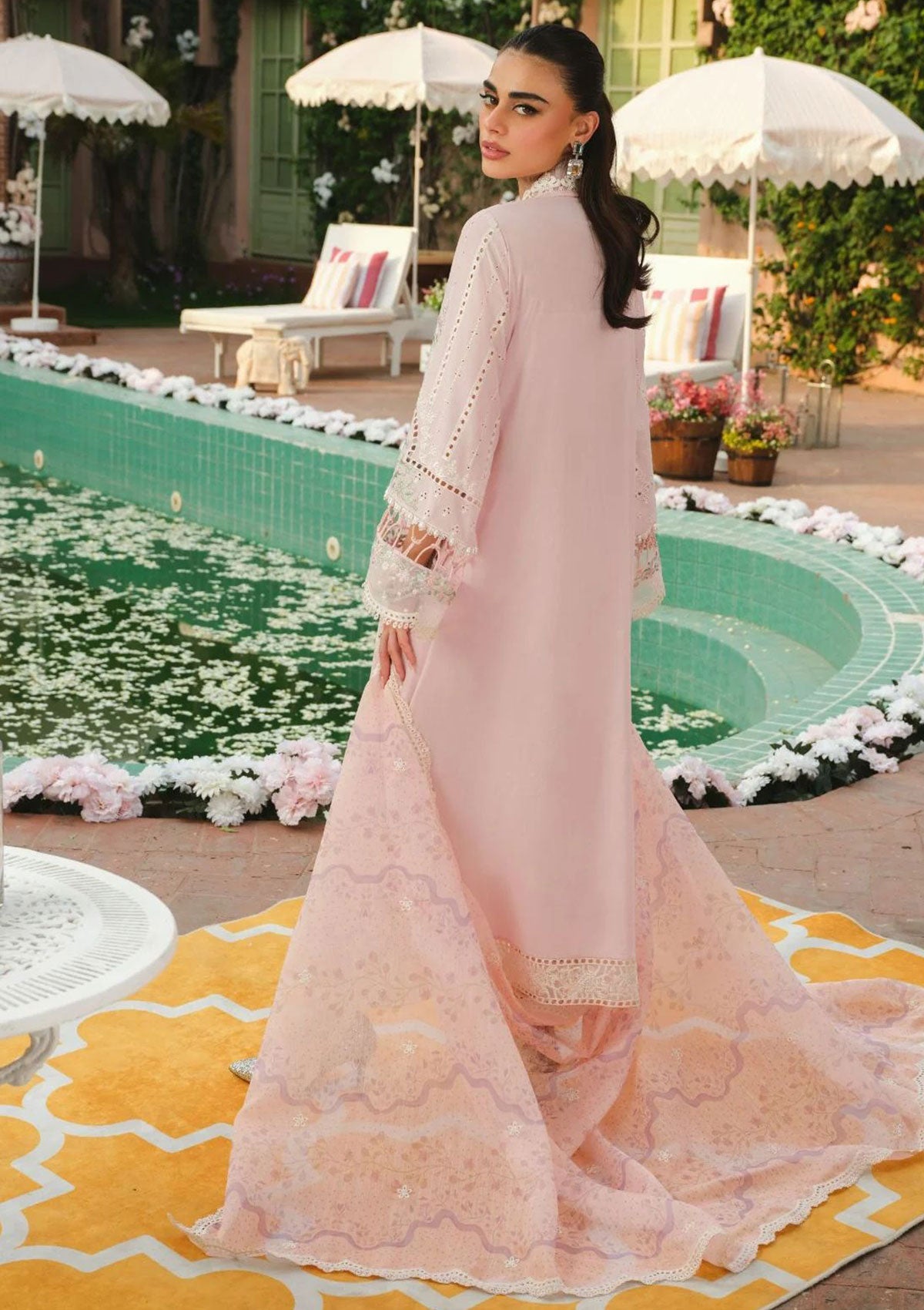 Lawn Collection - Paras By Pasha - La Gardenia - PG24#07 - Lotus Bloom