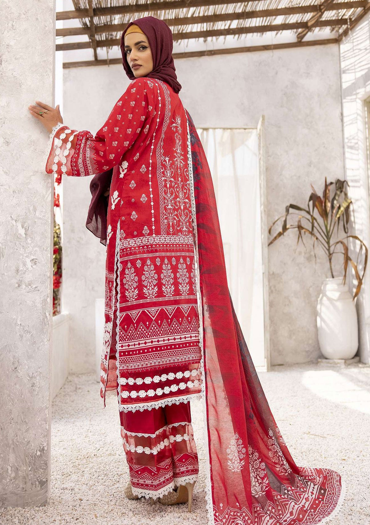 Lawn Collection - Dua - Gul-e-Zarki - Sapphire - DGS24#12