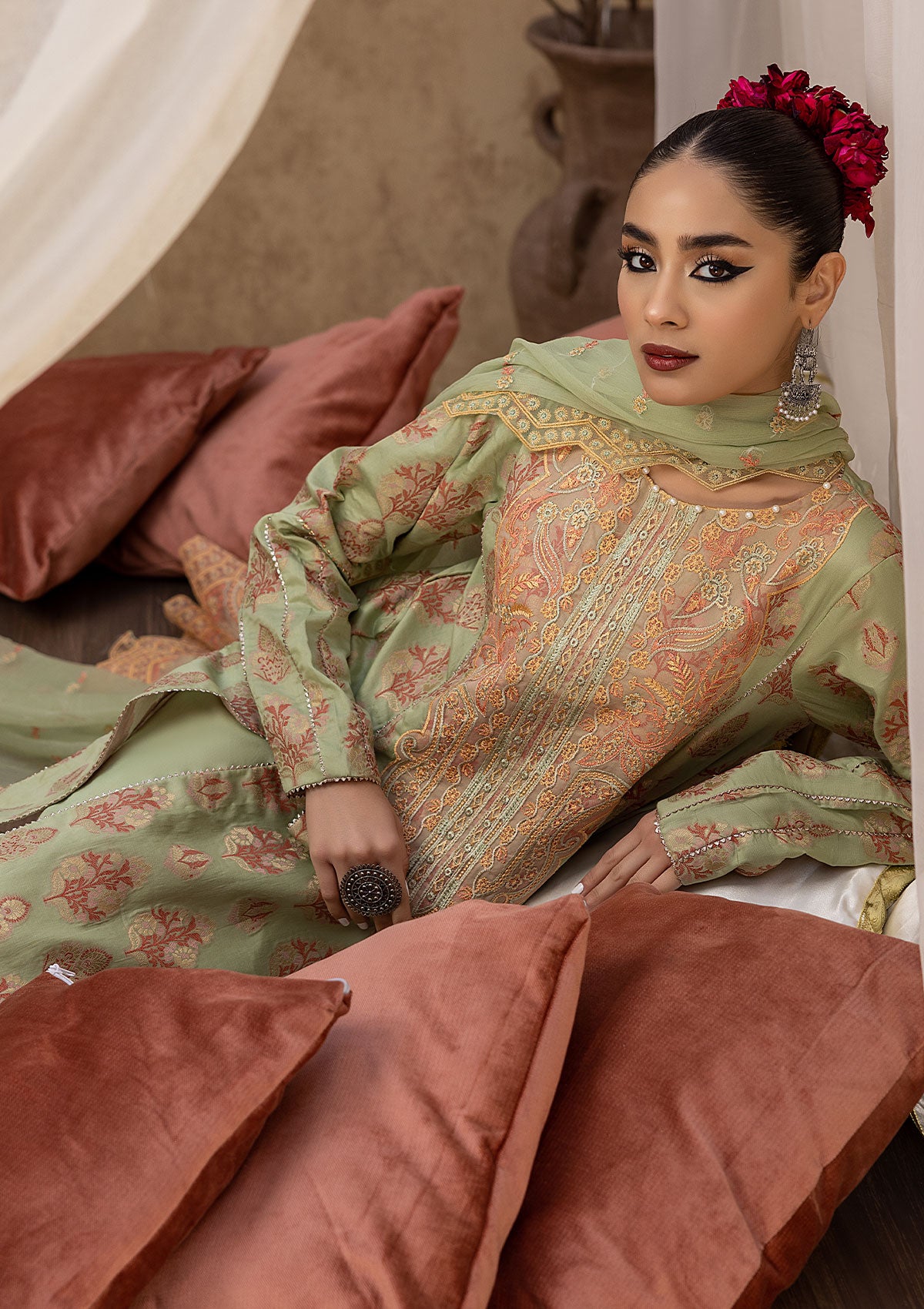 Lawn Collection - Humdum - Ishq - Jacquard - IS#10