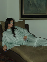 Pret - Moven - Moonlight Draped Co-ord Set - Green