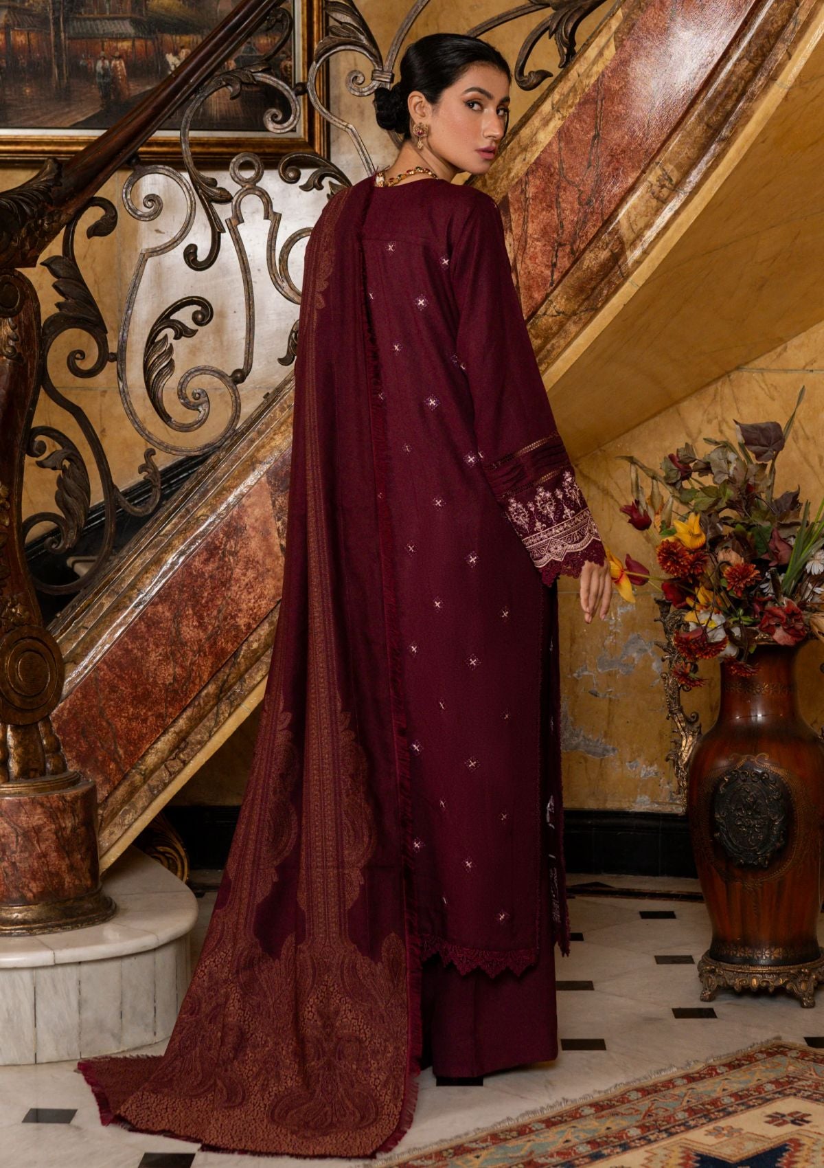 Winter Collection - Firdous - Embroidered Exclusive - FE24#06 - Jahaan