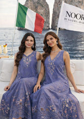 Lawn - Noor by Saadia Asad - Luxury Eid - Schiffli Laserkari 26 - D#09