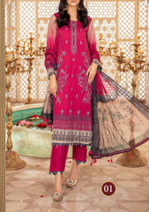 Winter Collection - Laiba - D/P Viscose - V23 - LV#01