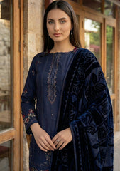 Winter - Meemsey - Noor Jahan - Monal 25 - Palachi Shawl - D#225 - N Blue