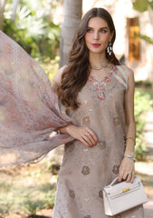 Lawn - Noor By Saadia Asad - Eid Luxury - Handwork Laserkari - NEH25#8B