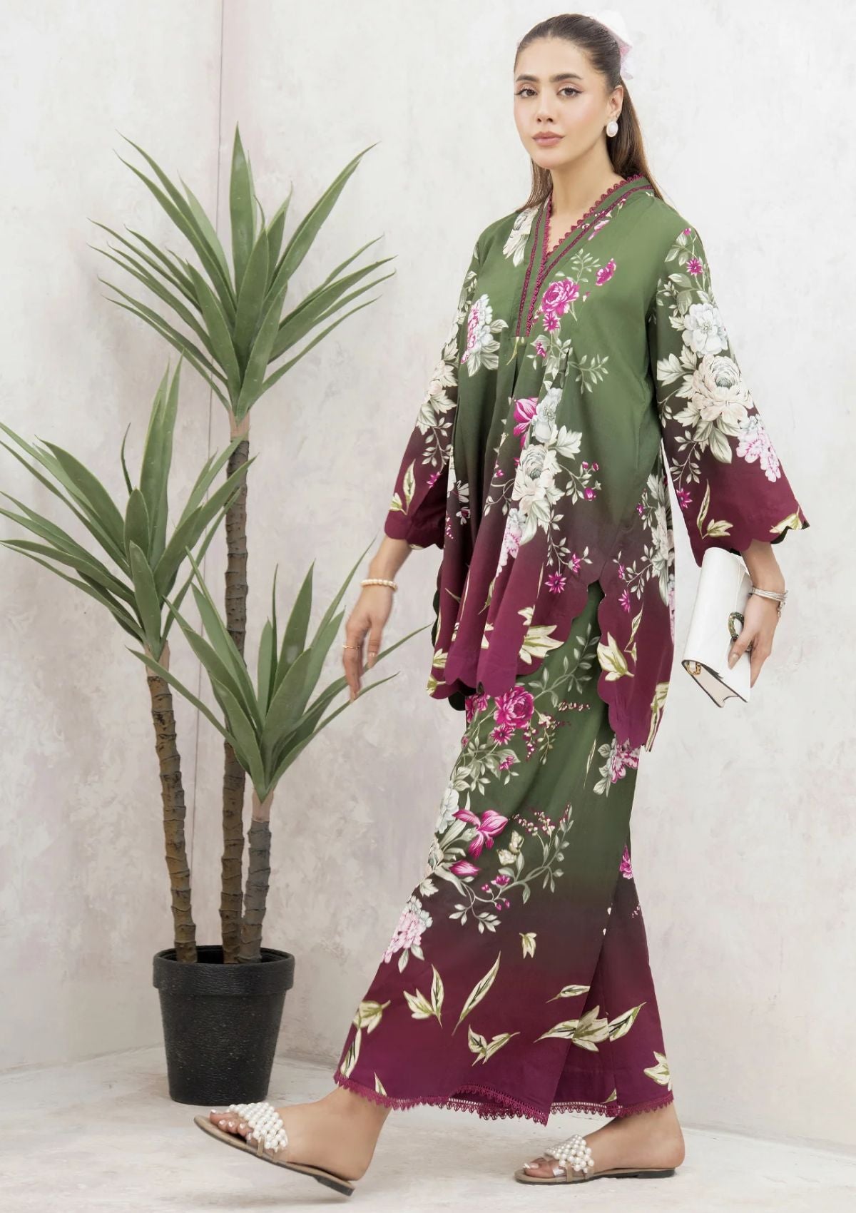 Pret Collection - Mehryam - Pure Comfort Co-Ord's - Botanical Bliss