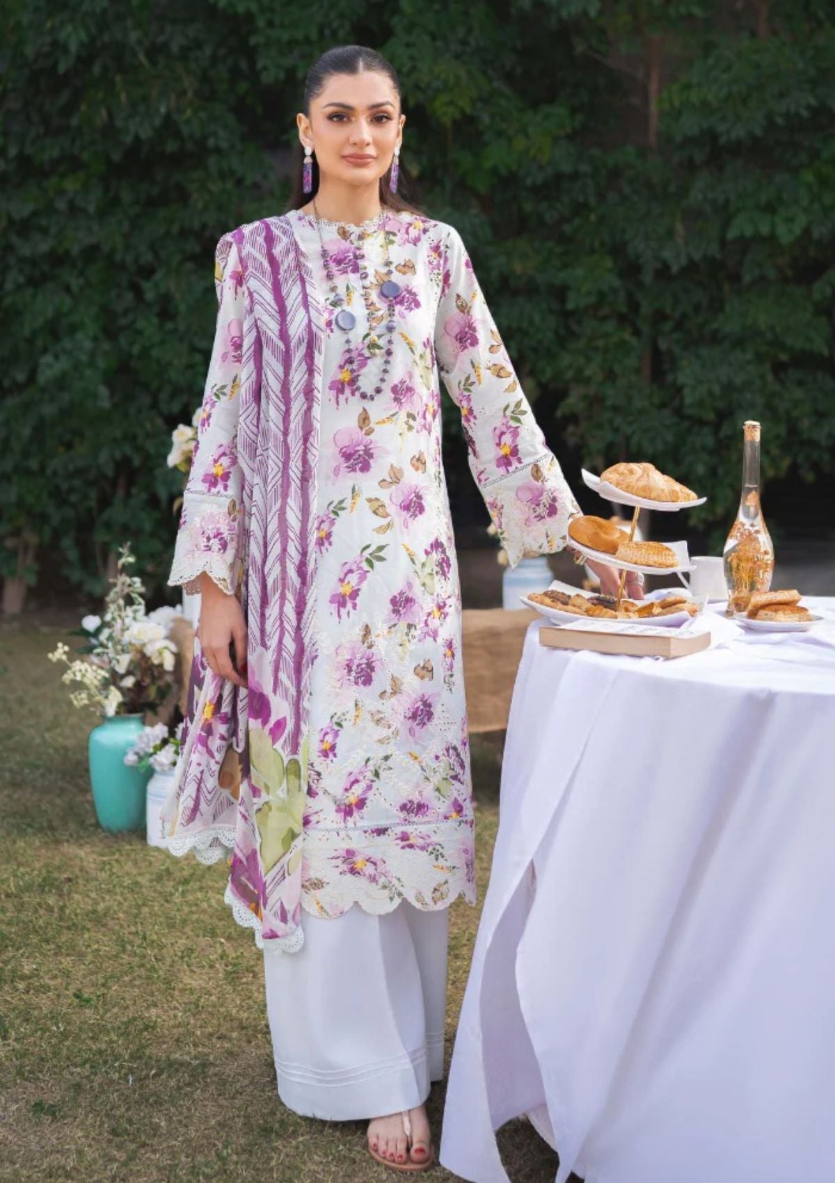 Lawn Collection - Humdum - Gardenia - HG24#10