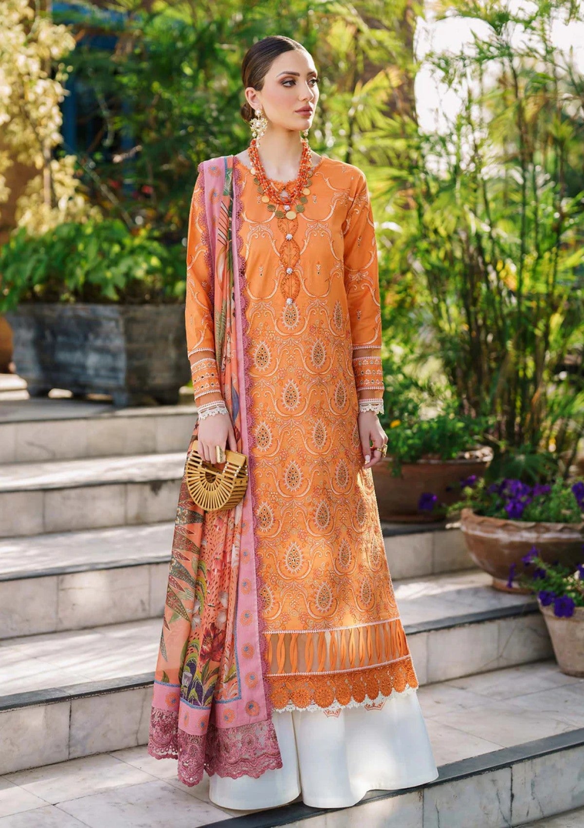 Lawn Collection - Shurooq - Luxury Lawn 24 - SL#08 - DAWN