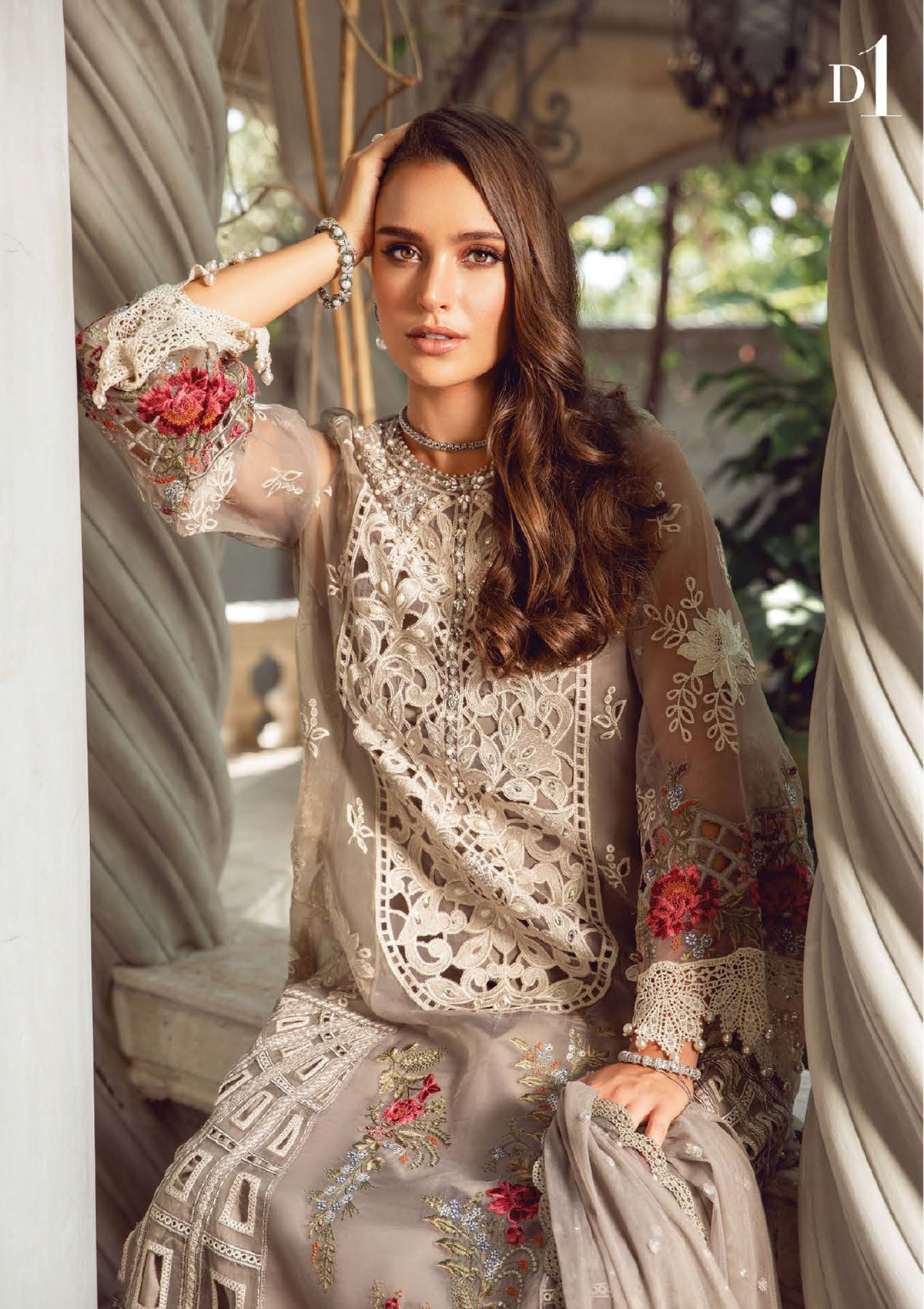 Lawn Collection - Maria B - Eid Collection 24 - MBEC#01