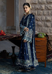 Winter - Kahf Premium - Karandi 25 - KKH#02 - AZURE BLUE