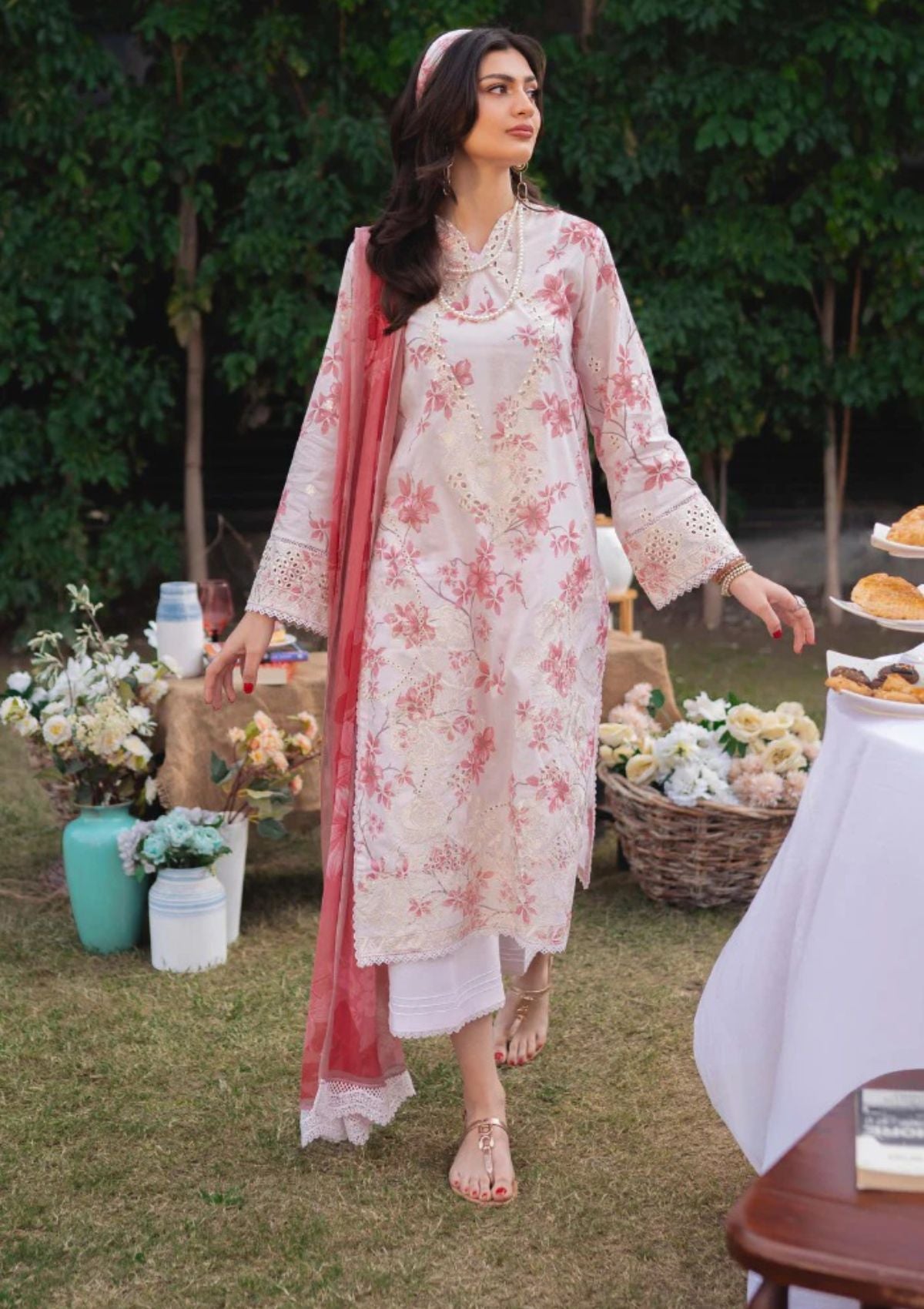 Lawn Collection - Humdum - Gardenia - HG24#06