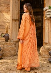 Lawn - Rubaaiyat - Luxe Attire 25 - D#01 - TANGERINE