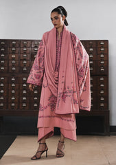 Winter - Jugnu by Hussain Rehar - Karandi Unstitched 26 - DAHLIA