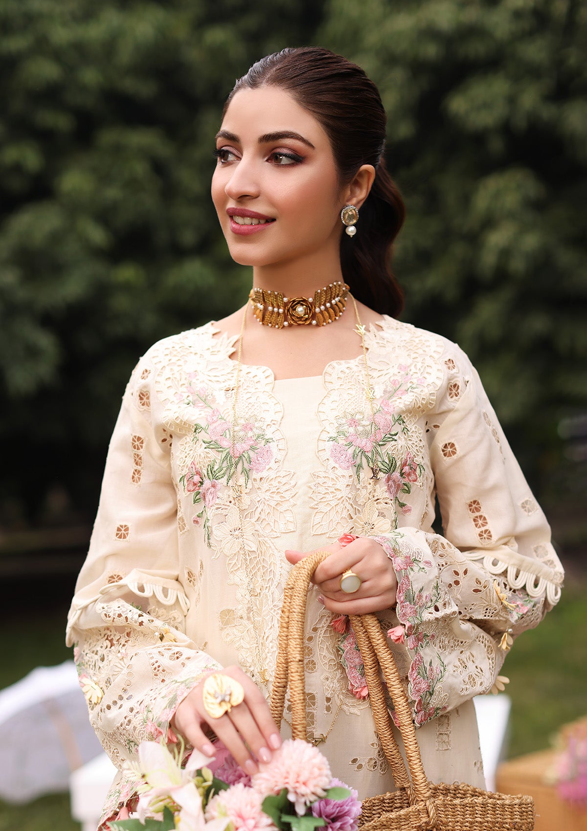 Lawn Collection - Kahf - Festive - KFL24#07 - Shireen