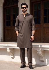 Elite Men Toyobo Wash & Wear Fabric - D Green