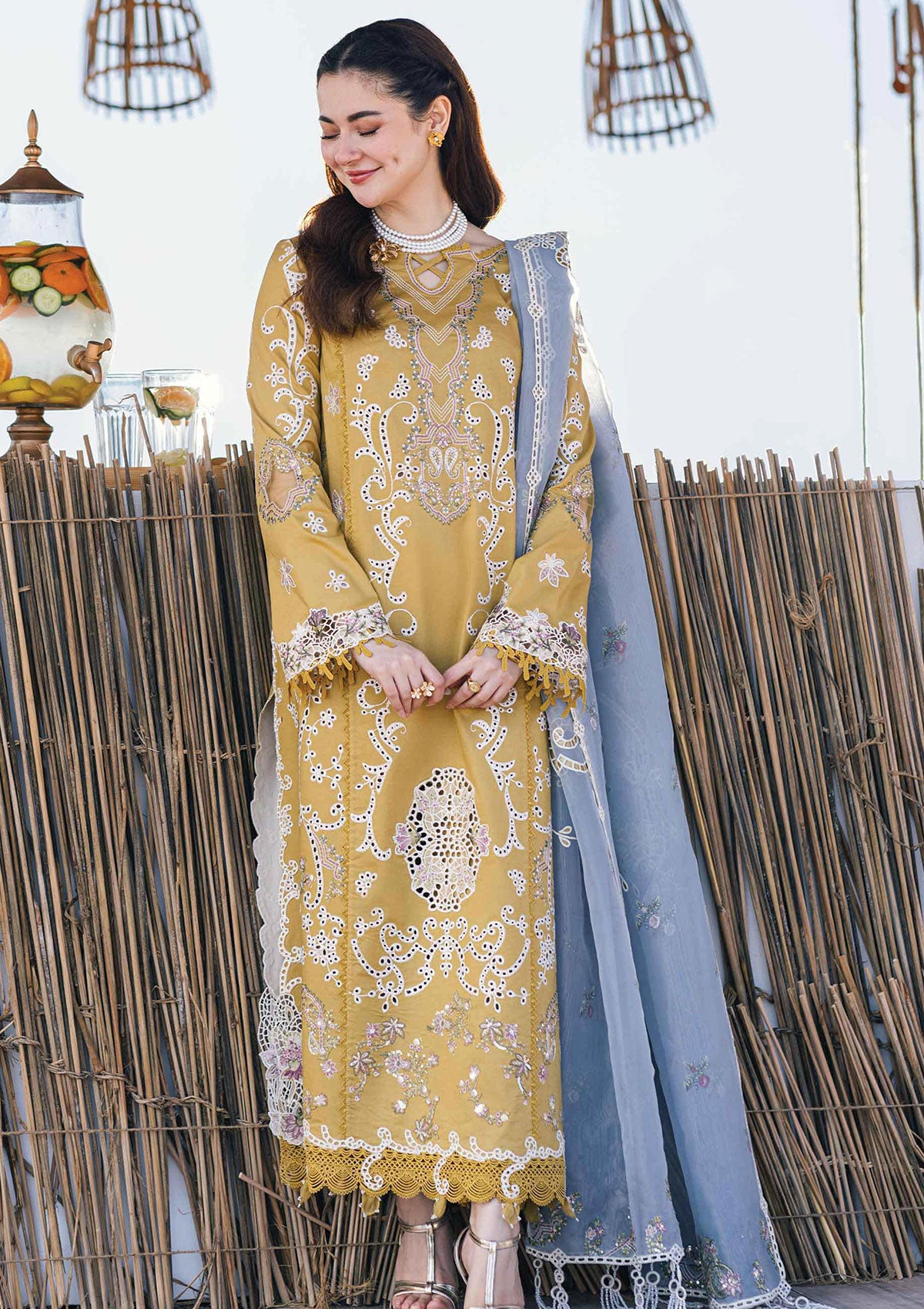 Lawn Collection - Qalamkar - Sahil Kinare - FP#03 - Selma