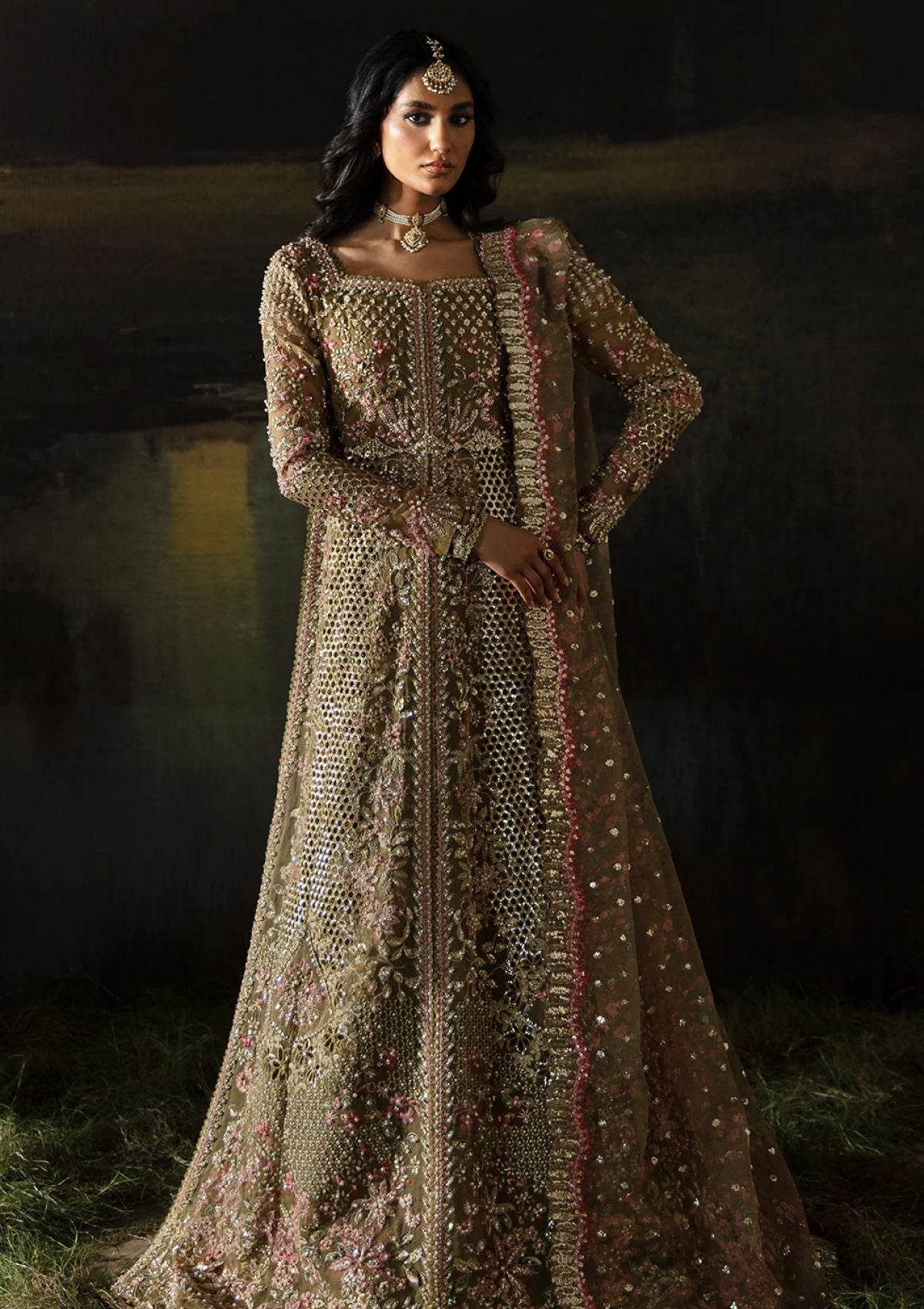 Formal Collection - Afrozeh - Hayat - Wedding 24 - AHW#811 - Suhana