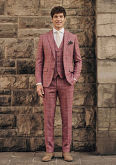 Dormeuil Dorsilk Wool & Silk Fabric - L Rust