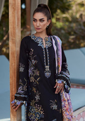 Lawn - Farah Talib Aziz - Luxury Unstitched - FTL25#05 - Belle Black