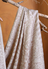 Pashmina Jamawar Ari Work Shawl D#01 - L Skin