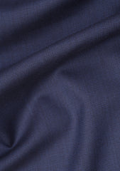 Drago Luxury Micron Super 160's Wool Fabric - Blue